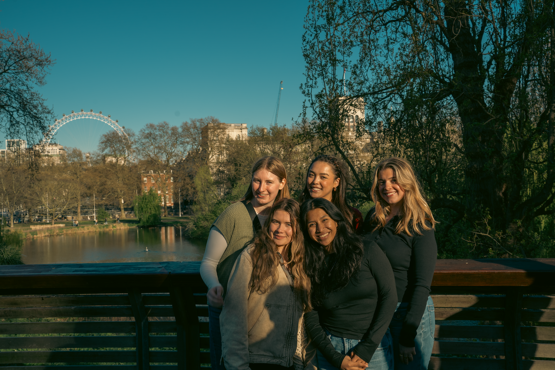 Girls in St. James's Park