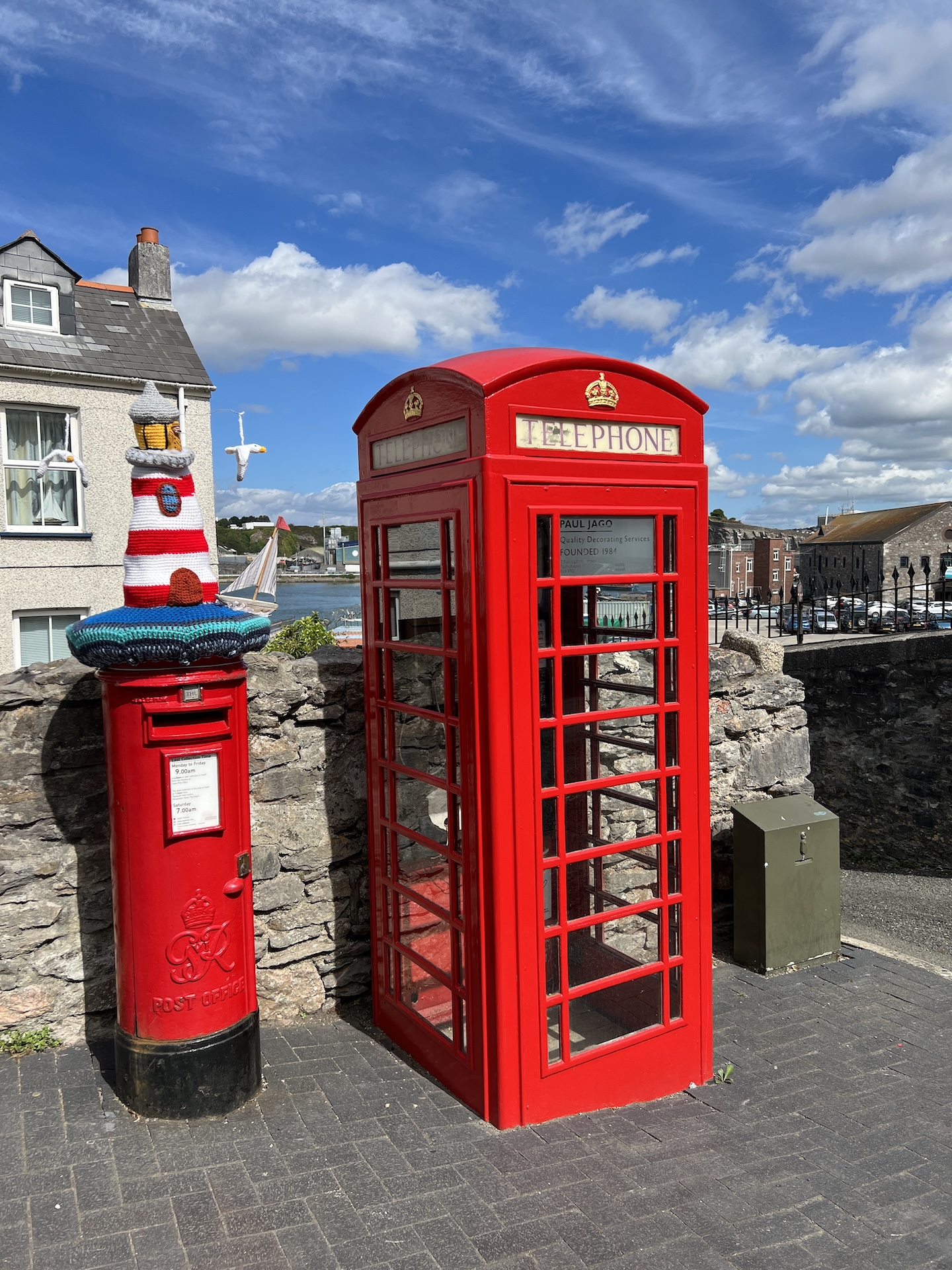 Telephone booth in Plymouth