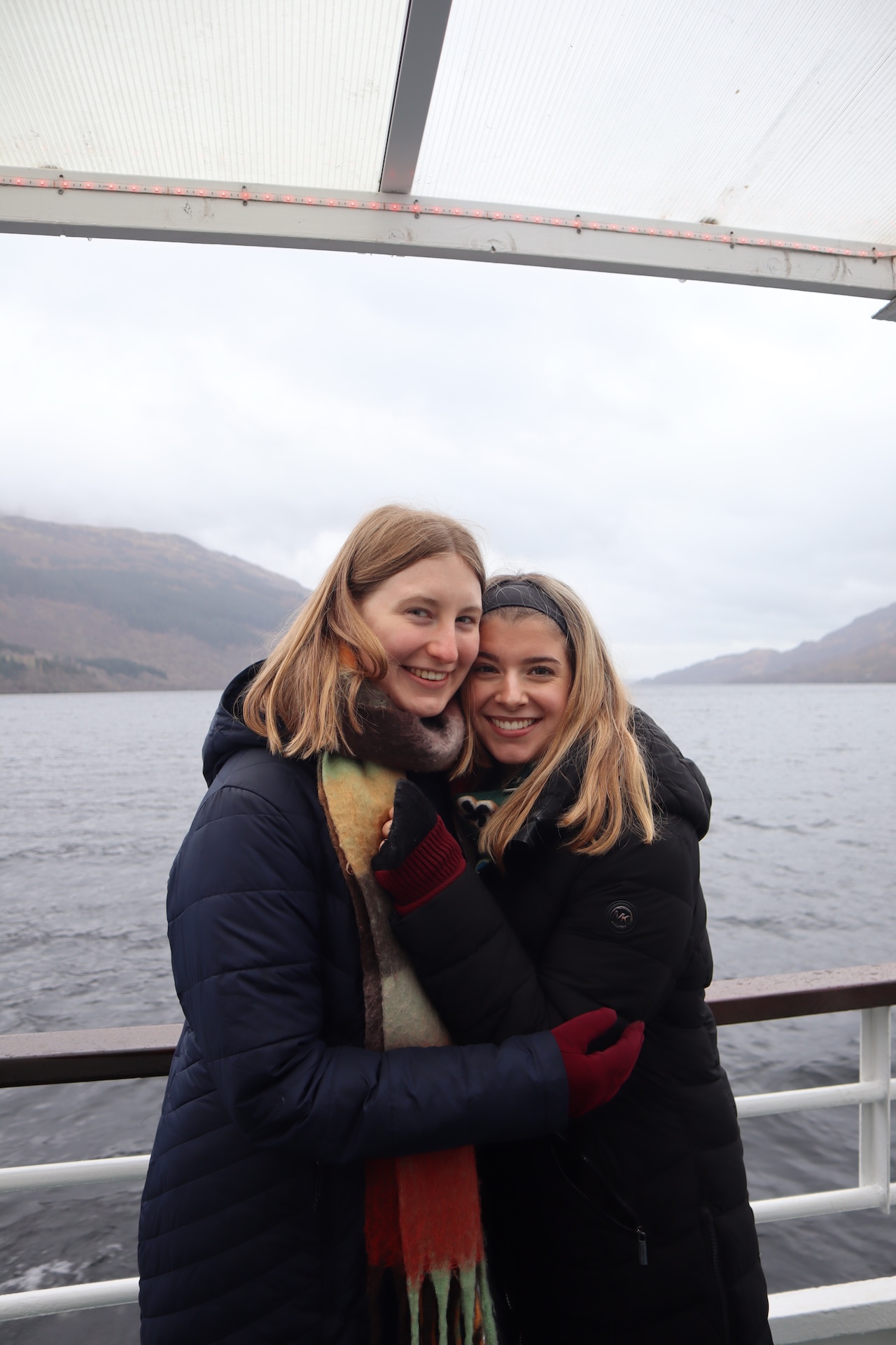 Girls on Loch Lomond