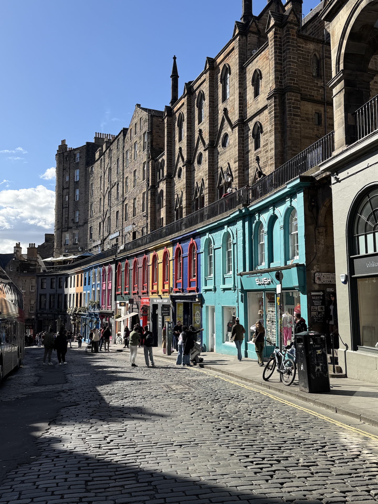 Victoria Street in Edinburgh